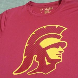 USC TROJANS FOOTBALL TEAM BEAUTIFUL TOP LIKE NEW